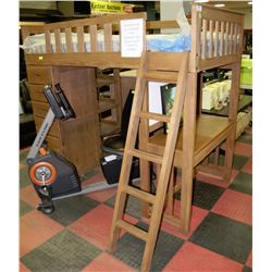 PRE BUILT  SPACE SAVER SINGLE BEDFRAME RETAIL$2000