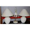 Image 1 : THREE LAMPS 2 SHADES