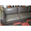 Image 2 : NEW GREY LEATHERETTE "L-SHAPED" SECTIONAL