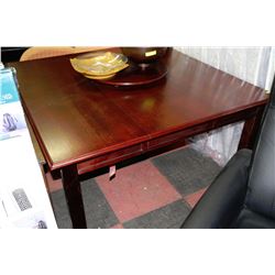 CHERRYWOOD TABLE WITH LAZY SUSAN