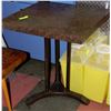 Image 1 : FAUX MARBLE WROUGHT IRON SIDE TABLE