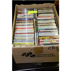 BOX OF CD'S