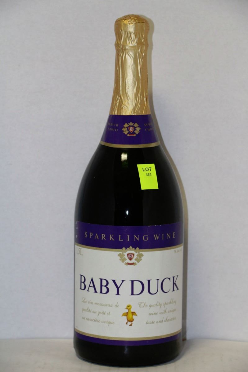 1.5 LITRE BOTTLE BABY DUCK SPARKLING WINE 7% 1.5 LITRE BOTTLE BABY DUCK SPARKLING WINE 7%