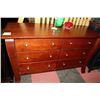 Image 1 : NEW WOOD FIRESIDE FINISH 6 DRAWER DRESSER