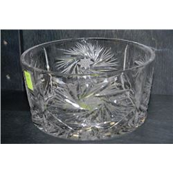 PINWHEEL CRYSTAL LARGE BOWL