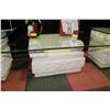 Image 4 : 4 PC STONE STYLE GLASS TOP COFFEE TABLE SET