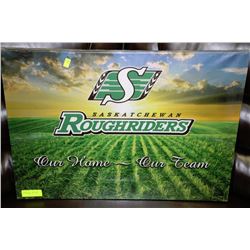 SAKATCHEWAN ROUGHRIDERS LED CANVAS PICTURE