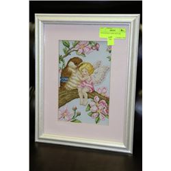 NEEDLEPOINT FAIRY PICTURE