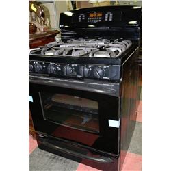 NEW 30" BLACK GE PROFILE DUAL FUEL CONVECTION OVEN