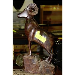 HAND CARVED MEXICAN IRONWOOD RAM