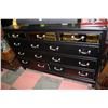 Image 1 : NEW BLACK 9 DRAWER DRESSER