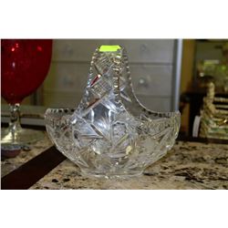 PINWHEEL CRYSTAL BASKET