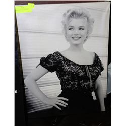 MARILYN ON CANVAS-ON SET
