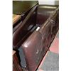 Image 2 : NEW BROWN LEATHERETTE STORAGE CHAISE LOUNGE CHAIR