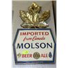 Image 1 : VINTAGE MOLSON SIGN