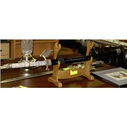 KATANA SAMURAI SWORD W/DRAGON HILT &