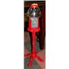 Image 1 : CAST IRON BUBBLEGUM MACHINE ON A PEDESTAL STAND