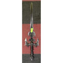 LARGE STAINLESS STEEL DECORATIVE SWORD