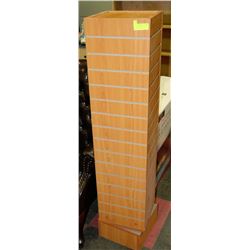 TALL  ROTATING SLAT BOARD DISPLAY HEIGHT IS 55"