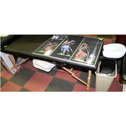 NEW FOLDING MASSAGE TABLE