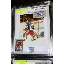 GUY LAFLEUR GUARANTEED AUTHENTIC AUTOGRAPH