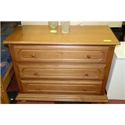NEW OAK CONCORD 3 DRAWER CHEST