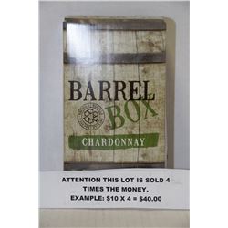 3 LITRE BARREL BOX CHARDONNAY X4