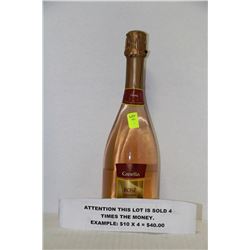 750ML BOTTLE CANELLA BRUTE SPARKLING ROSE WINE 11% X4