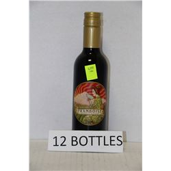 TWELVE 375ML BOTTLE FRAMBOISE HOUSE RED WINE 16.5%