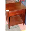 Image 1 : NEW WOOD FIRESIDE FINISH 1 DRAWER NIGHT STAND