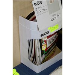 BOX OF CHRISTMAS CROSS-STITCH BOOKS