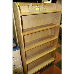 NEW MAPLE 5' BOOKCASE