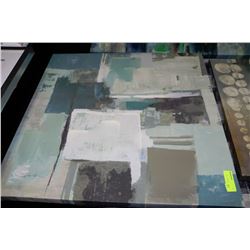 LARGE SQUARE ABSTRACT CANVAS PICTURE