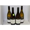 Image 1 : FOUR ASST 750ML BOTTLES WHITE WINE