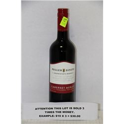 750ML BOTTLE PELLAR ESTATES CABERNET MERLOT 12.5%