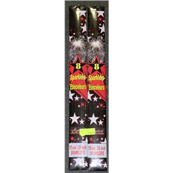 2 PKS OF 8-28" SPARKLERS