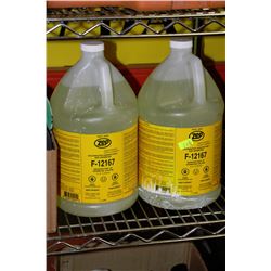 TWO 4 LITRE BOTTLES OF ZEP CHLORINATED