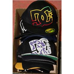 COLLECTION OF 12 DC & TEAM HATS