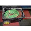 Image 1 : TOOL BOX FILLED WITH EXTENSION CORDS