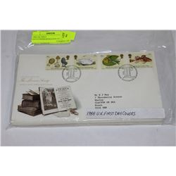 1988 UK FIRST DAY/COMMEMORATIVE COVERS