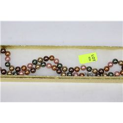 SEA SHELL PEARL NECKLACE - MULTI-COLOUR