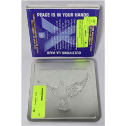 OFFICIAL MILLENIUM KEEPSAKE 1999 COIN & STAMP SET