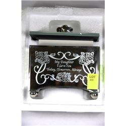 LIMITED EDITION MIRRORED MUSIC BOX OF "MY DAUGHTER