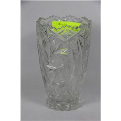 ESTATE CRYSTAL VASE