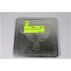 MILLENIUM STAMP & COIN SET