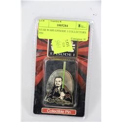 STAR WARS EPISODE 1 COLLECTORS PIN