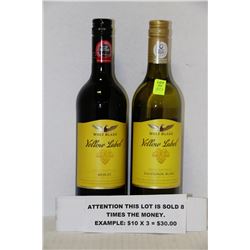 750ML BOTTLE YELLOW LABEL SAUVIGNON BLANC AND