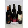 Image 1 : SIX ASSORTED 750ML BOTTLES RED WINE