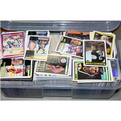 CLEAR PLASTIC BIN W/OVER 1,000