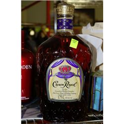 1.75LITRES CROWN ROYAL CANADIAN WHISKEY 40%